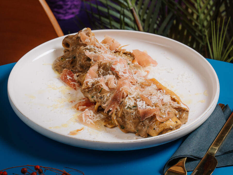 Pappardelle al Funghi Porcini