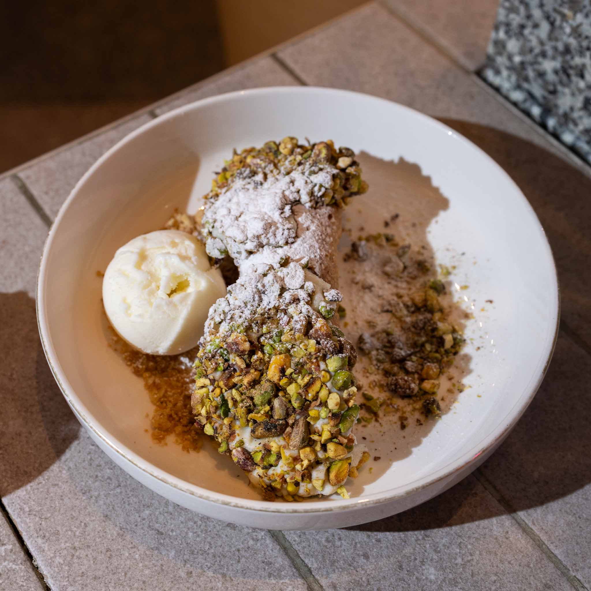 Cannoli di Pistacchio